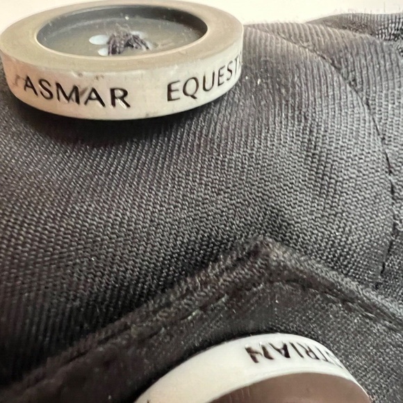 Noel Asmar Jacket Coat Black Button up & Zipper Equestrian Rain Coat Size XXS - Picture 12 of 12